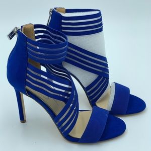 JS Jivero Royal Blue Sexy Heeled Sandal